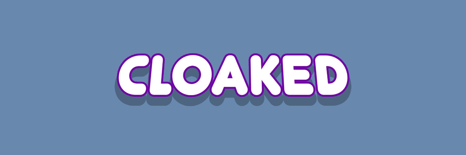 cloaked banner