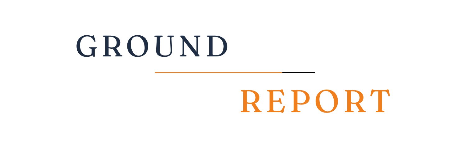 The Ground Report banner