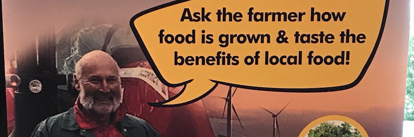 The #OurCowMollyFarm banner