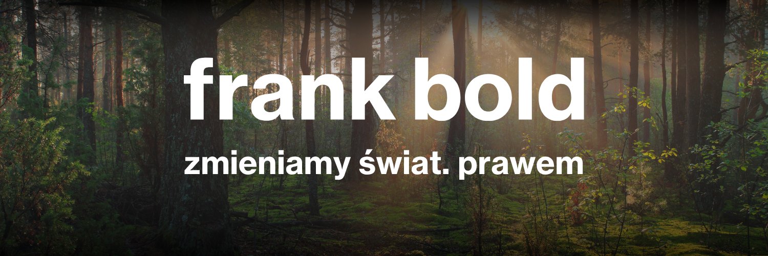 Fundacja Frank Bold banner