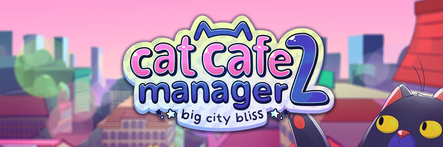 Cat Cafe Manager 2 😽☕ Wishlist on Steam! banner