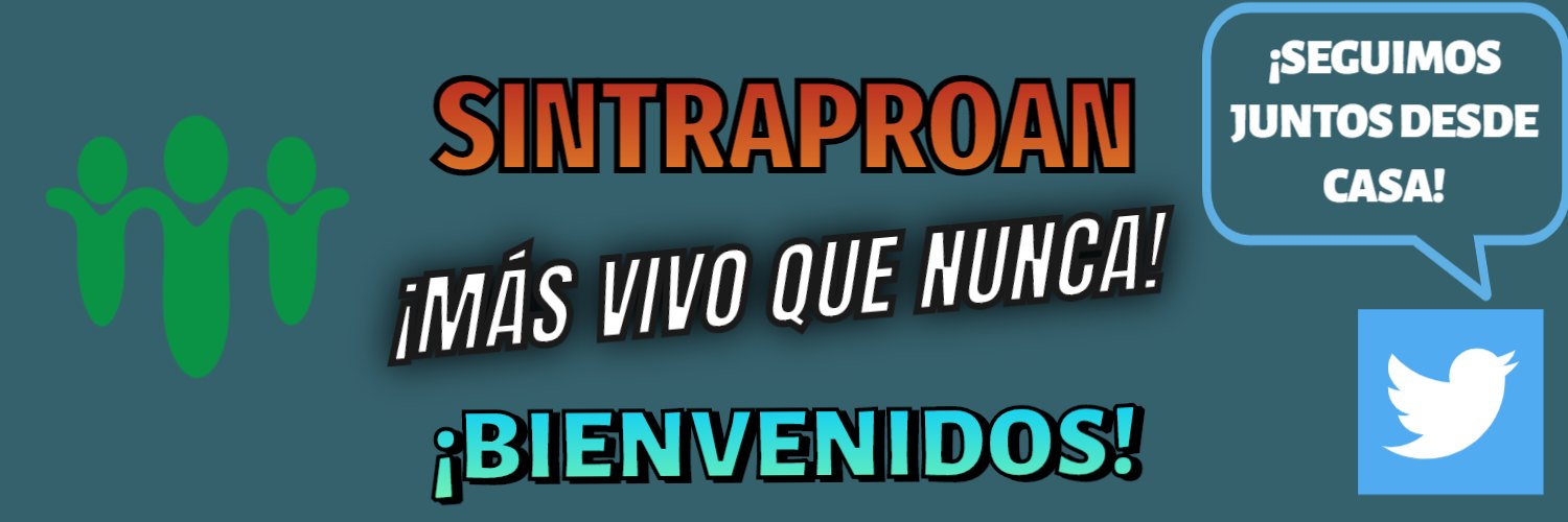 Sintraproan Nacional banner
