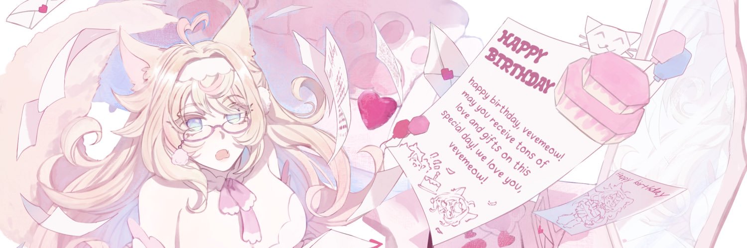 ♡︎ Veve 🎀 ꒰pre-debut꒱ kitty girl ♡︎ banner