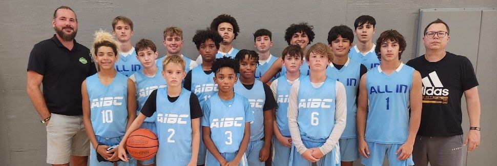 ALL-IN Basketball Club banner