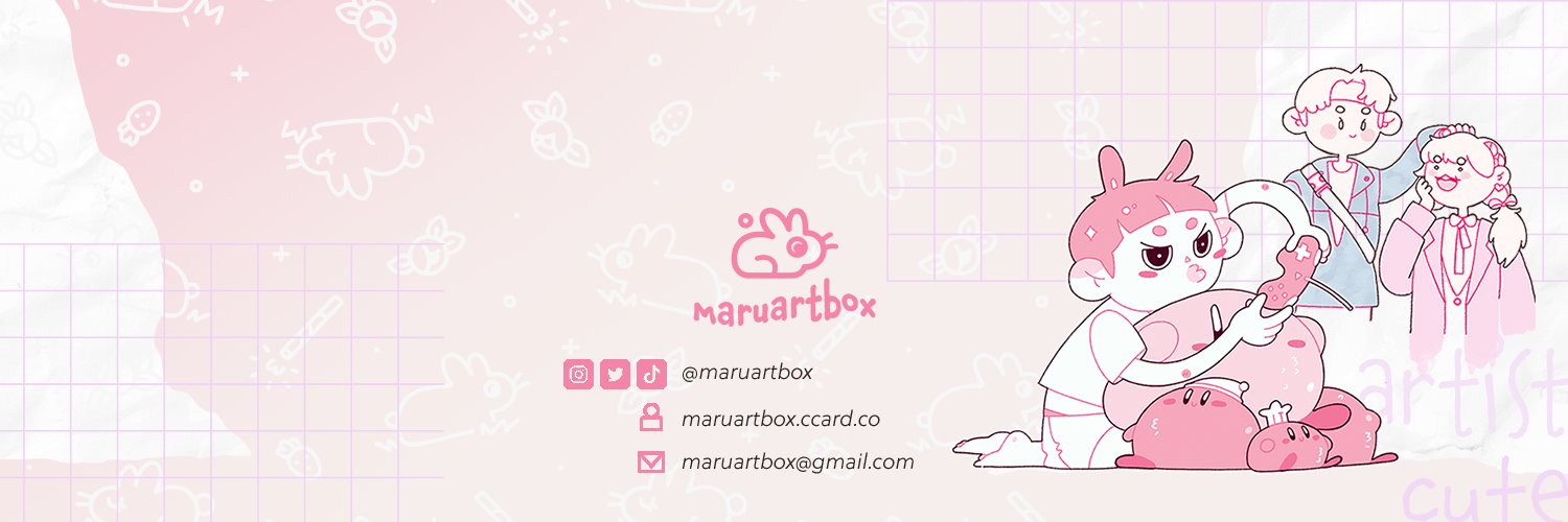 @maruartbox everywhere 🐸 banner