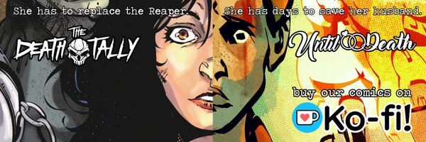 THE DEATH TALLY Comic Profile Banner