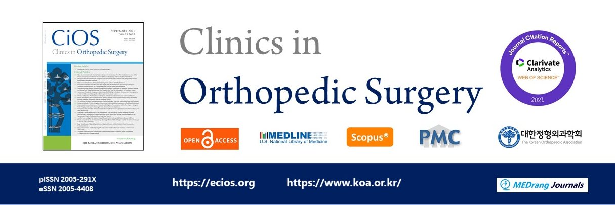 Clinics in Orthopedic Surgery banner