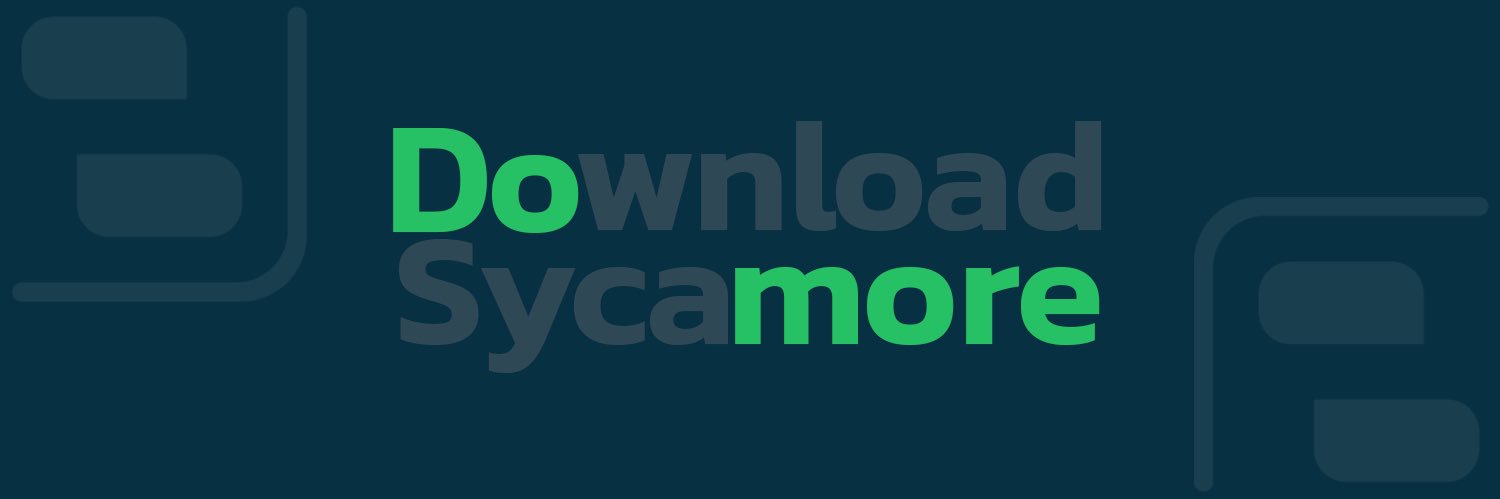 SYCAMORE FOR YOU's banner