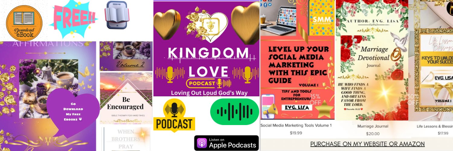 Lisa 🙏🏾💜💛👑 banner