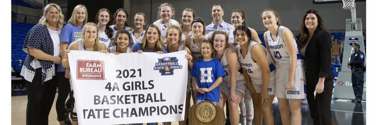 Lady Goblin Basketball banner