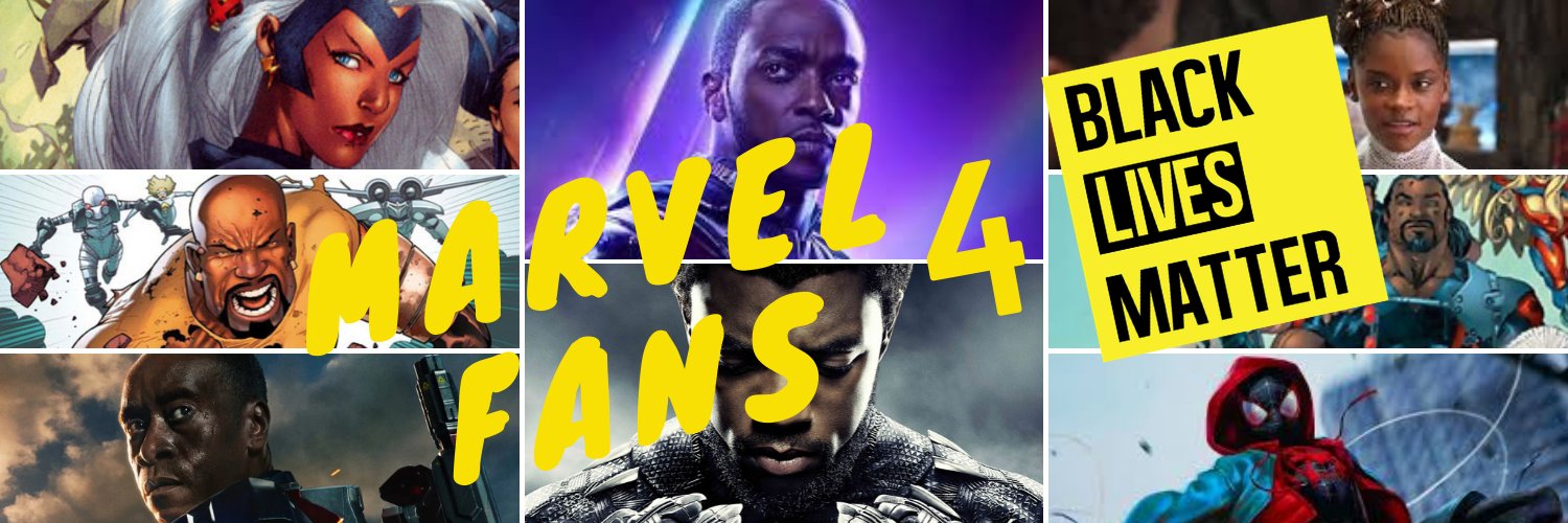 MarvelFans4BLM's profile banner image