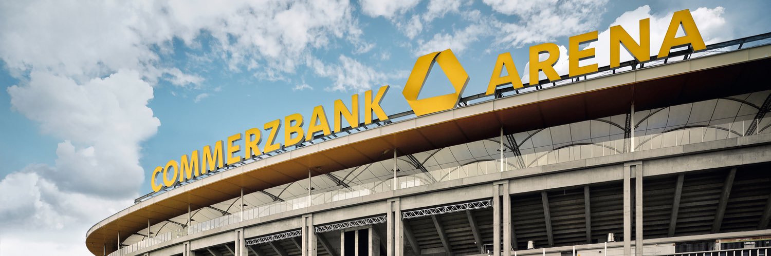 Commerzbank-Arena Frankfurt banner
