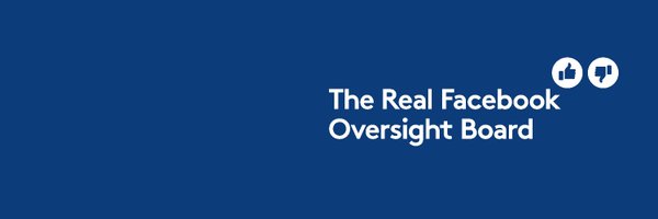 Real Facebook Oversight Board Profile Banner