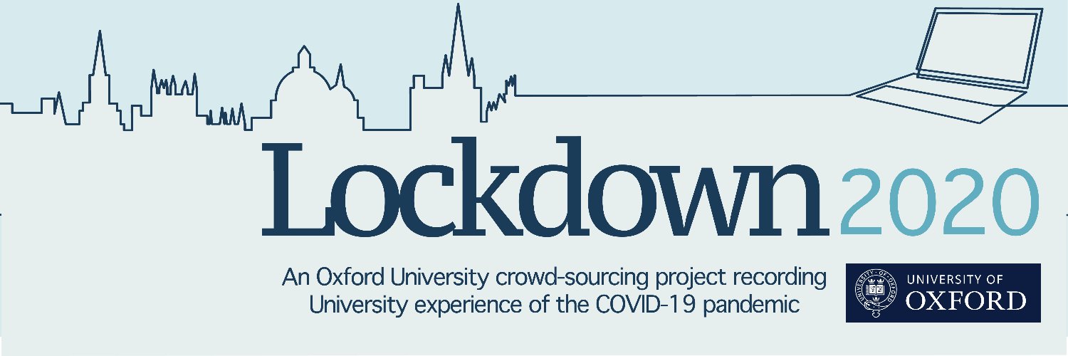 Lockdown2020 (University of Oxford) banner