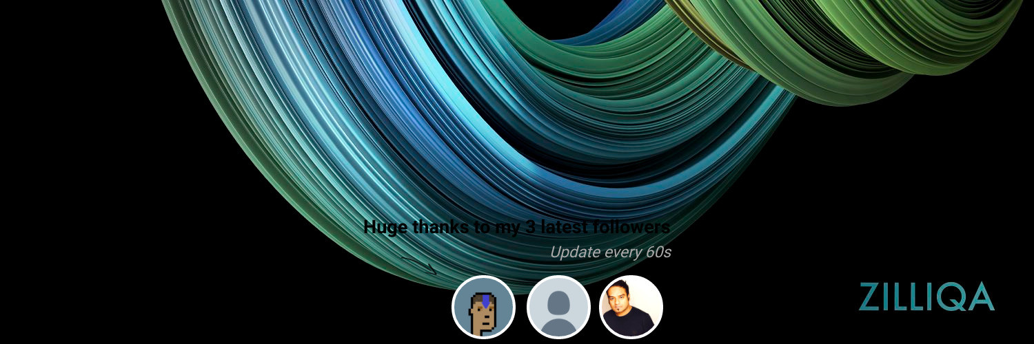 Zilliqa Investor 🚀 $ZIL $XCAD $VET $FTM banner