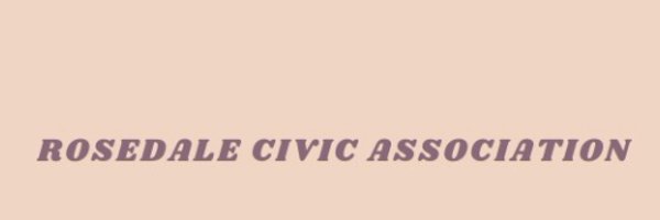 Rosedale Civic Association Profile Banner