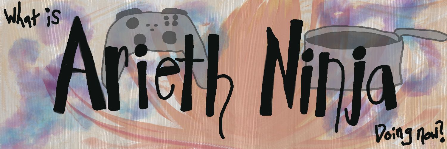 Arieth Ninja 🪡🧶 ko-fi is open banner