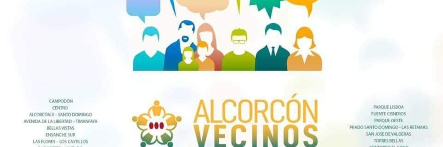 𝗔𝗟𝗖𝗢𝗥𝗖𝗢́𝗡 VECINOS banner