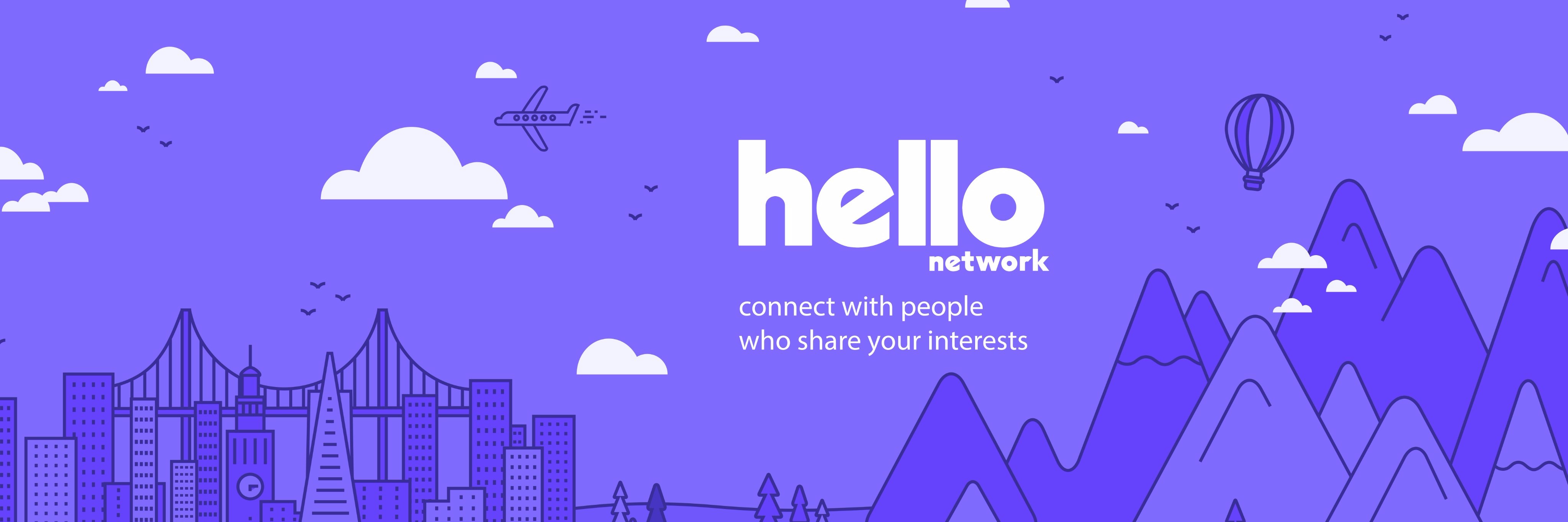 hello network banner