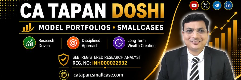 CA Tapan Doshi (SEBI Registered RA) banner