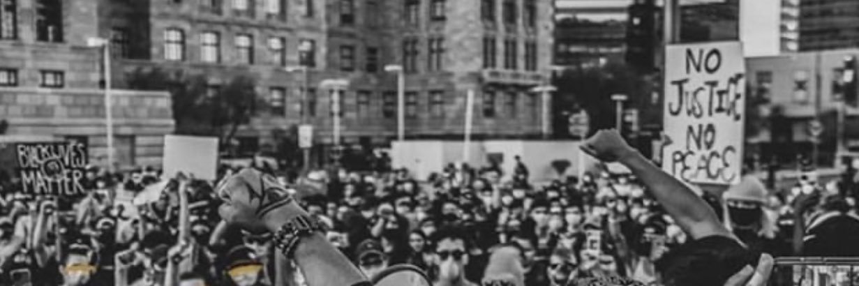 The W.E. Rising Project banner