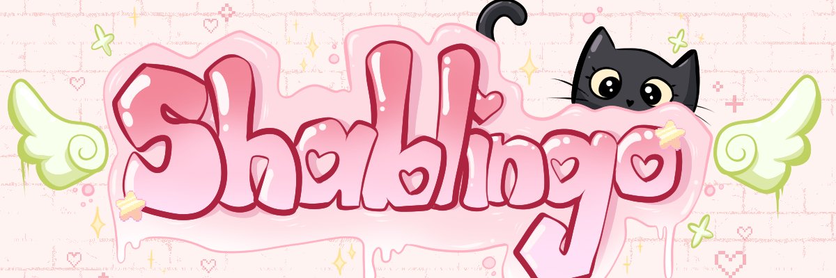 shablingo (comms open!) 💘 banner
