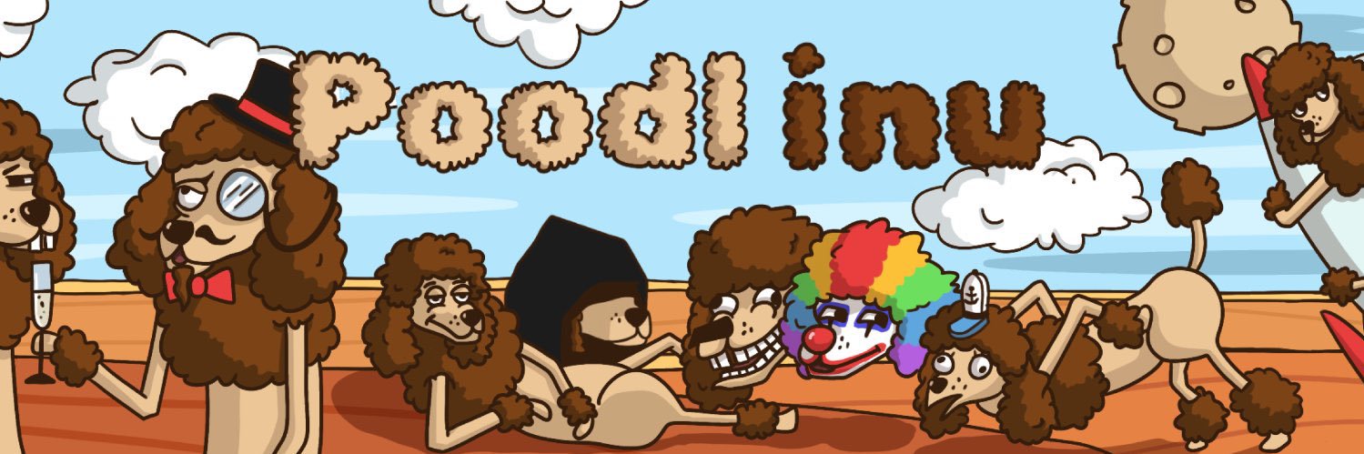 Poodl Inu Official Support team banner