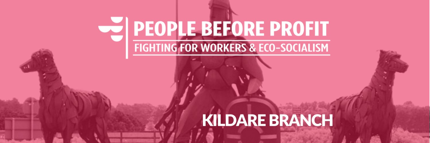 People Before Profit Kildare banner
