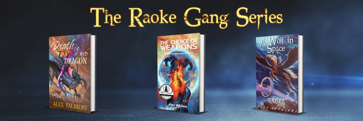 Alex Valdiers - Fantasy Author banner