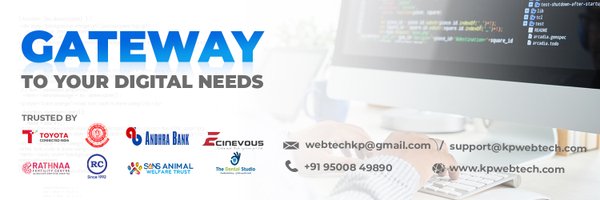 KpWebtech Profile Banner