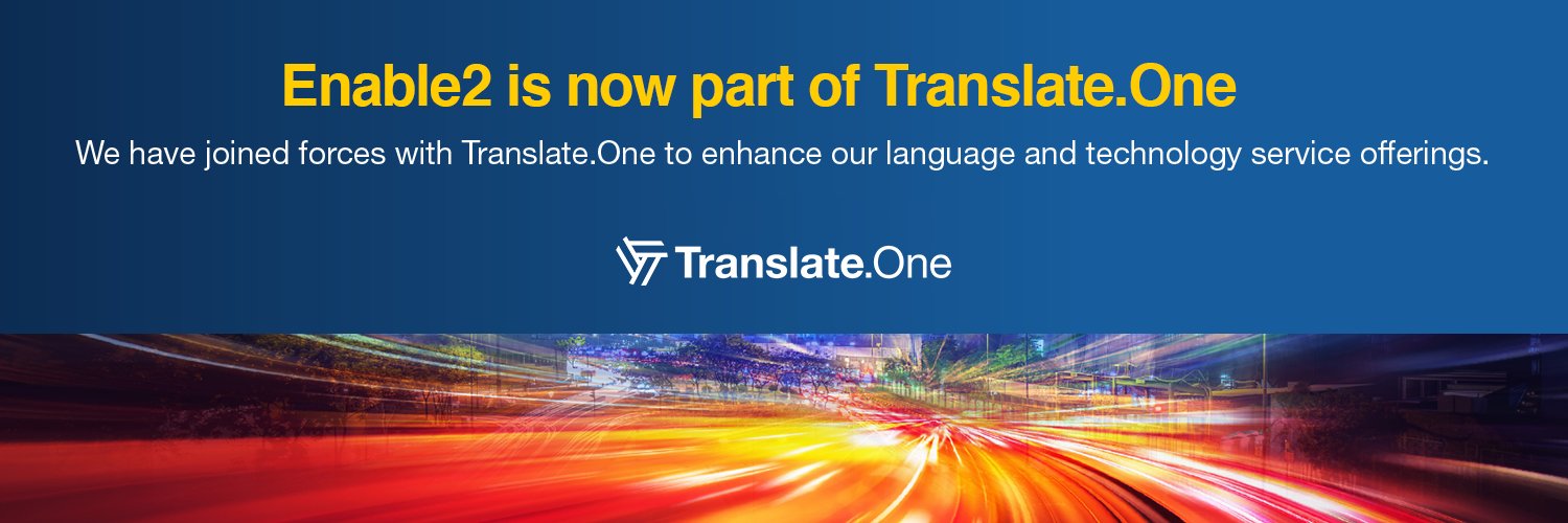 Enable2 banner
