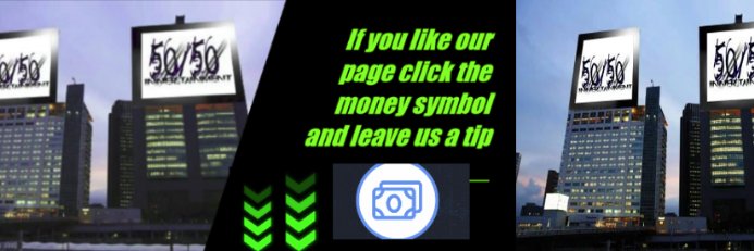 50/50innertainment banner