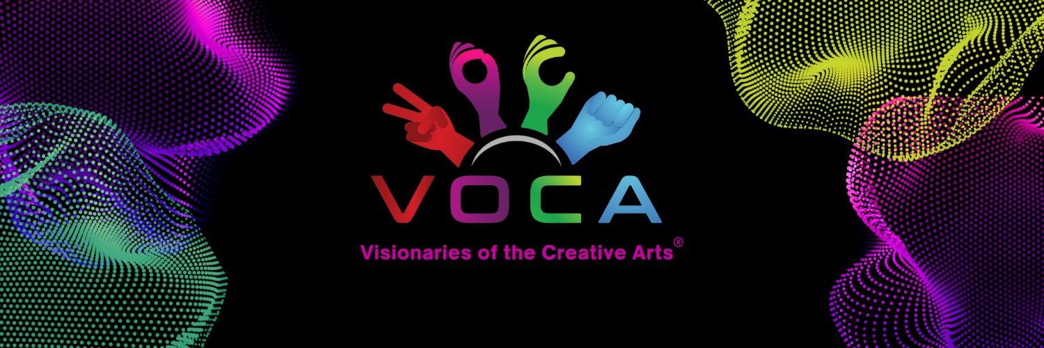 Visionaries of the Creative Arts (VOCA) banner