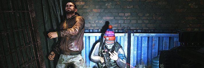 V banner