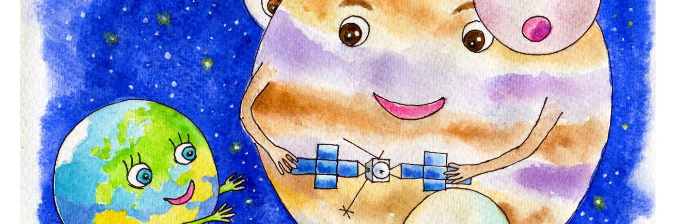 ESA's Juice mission's banner