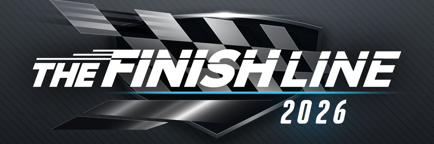 The Finish Line 🏁 banner