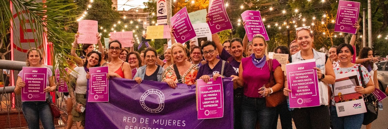 red de mujeres periodistas y comunicadoras del py banner