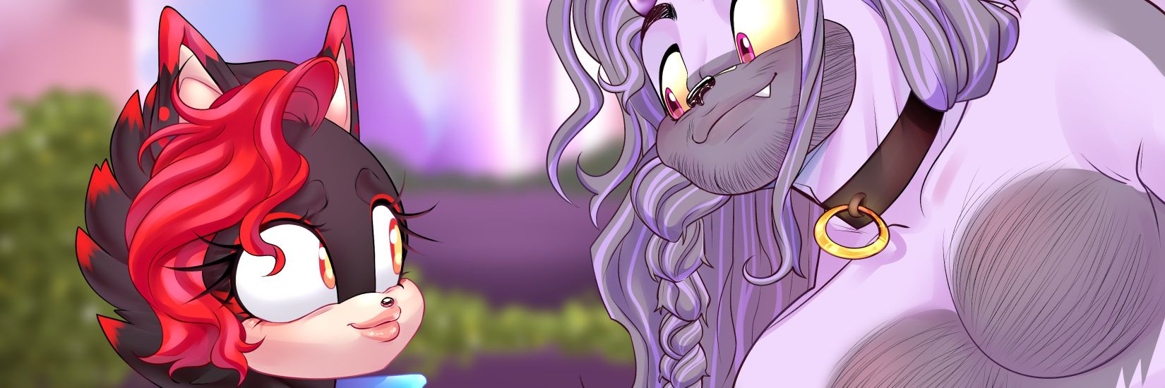 LuckWoolf🍑/COMM'S OPEN/ banner