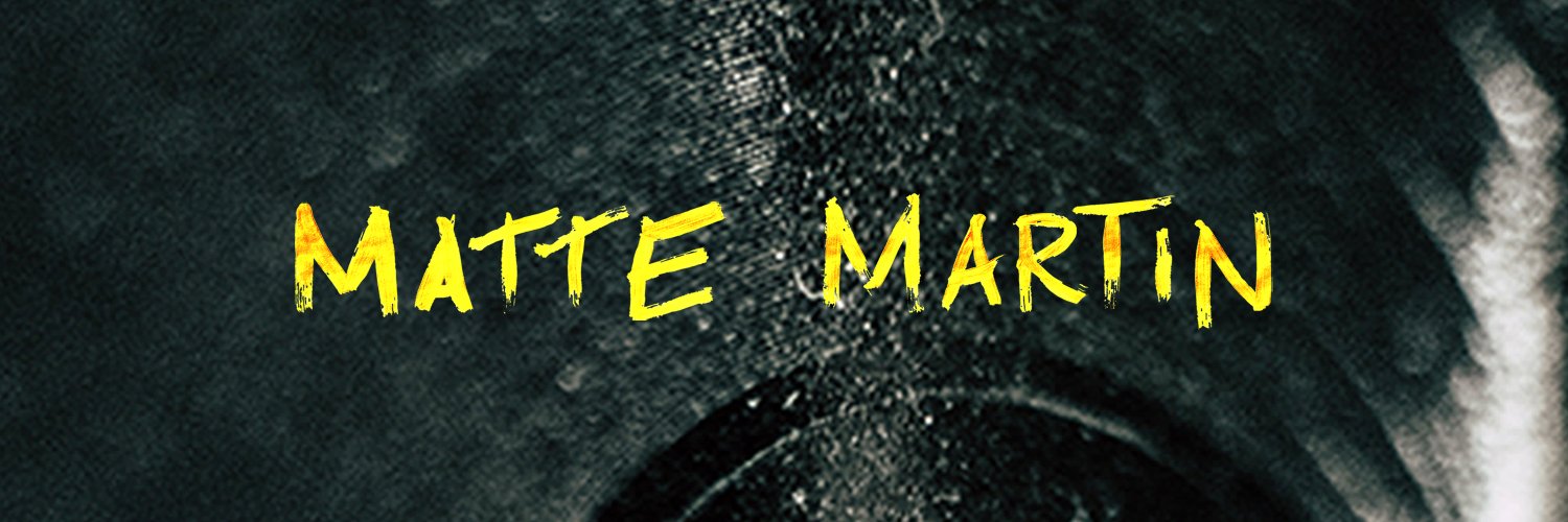 Matte Martin's banner