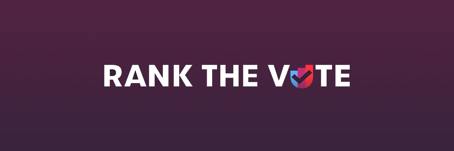 Rank the Vote's banner