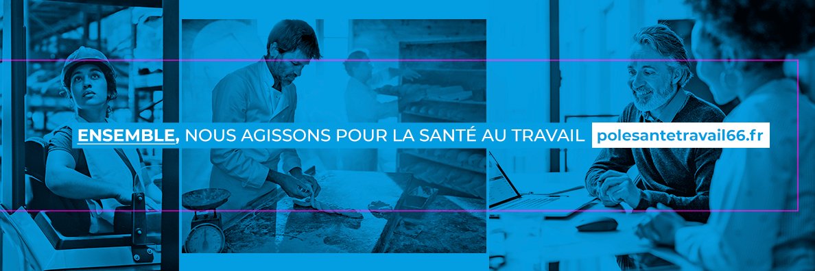 Pôle Santé Travail 66 banner