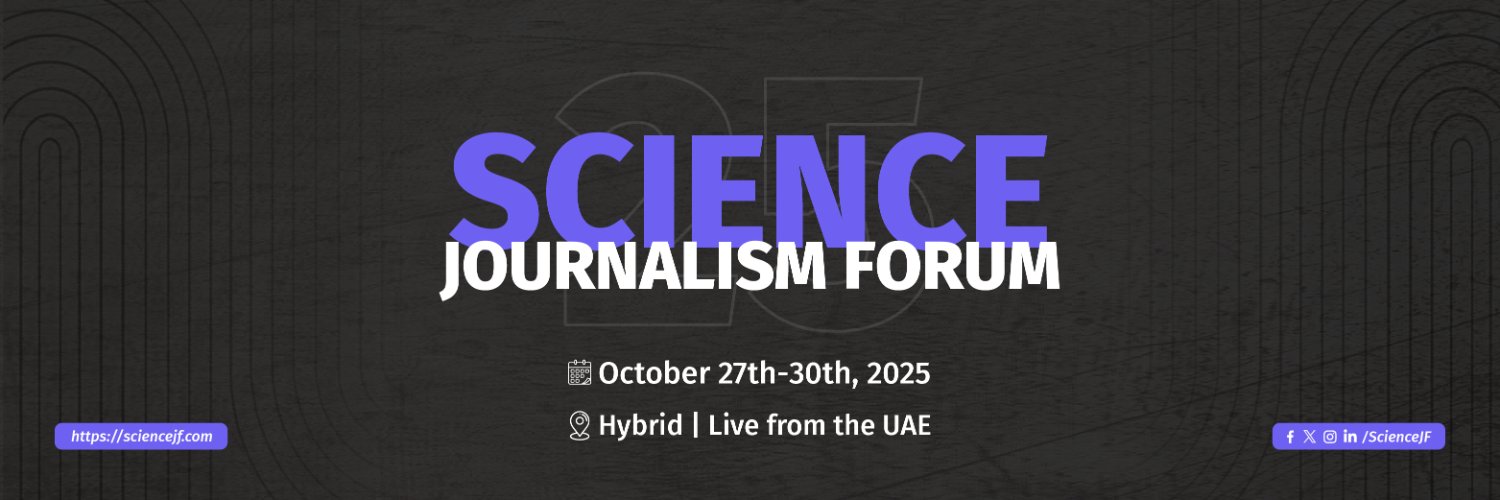 Science Journalism Forum's banner