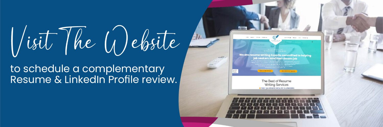 CreativeResume1's profile banner image