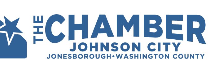 The Johnson City Chamber of Commerce banner