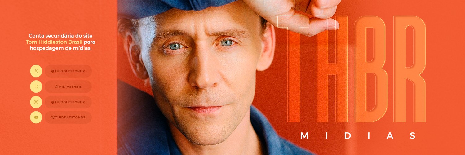 Tom Hiddleston Brasil • Mídias banner