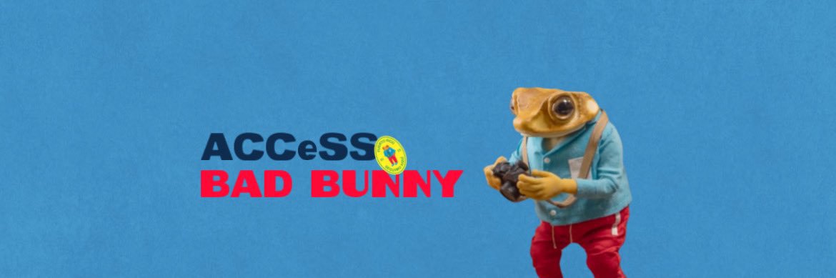 Access Bad Bunny's banner