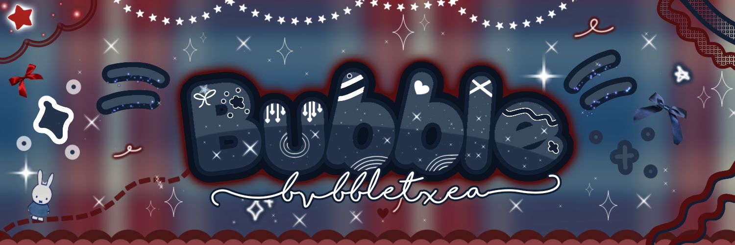 bubble ✮ comms open banner