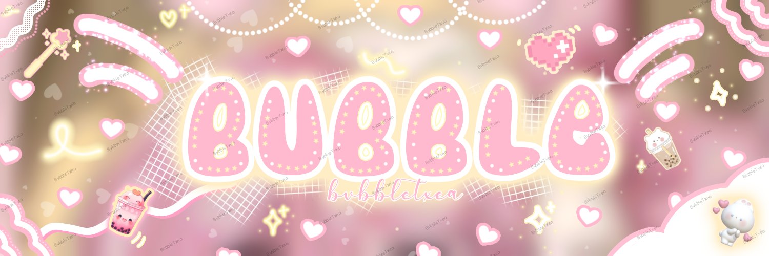 bubble ✮ dmts / comms open banner