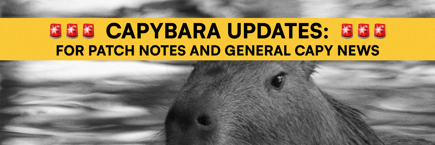Capybara News's banner