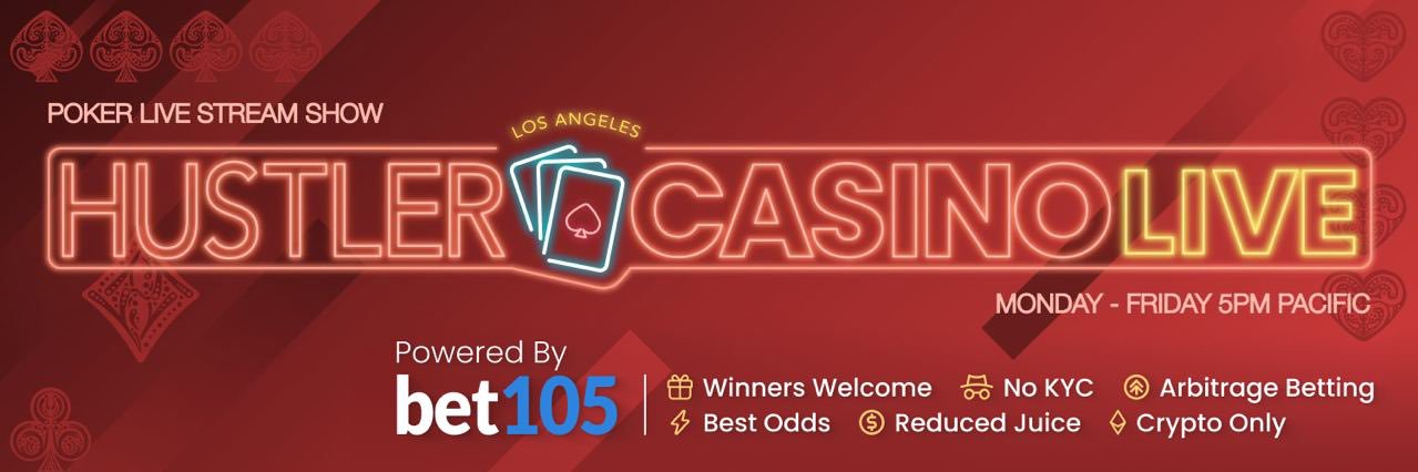 Hustler Casino Live's banner